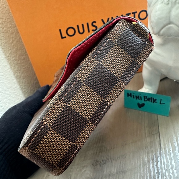 Authentic Pre❤️d Louis Vuitton Damier Ebene Felicie Pochette - Picture 4 of 13